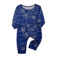 thumbnail image 2 of Family Halloween Pajamas Matching Sets, Halloween Printed Family Outfits Sets, Halloween Print Long Sleeve Top and Pants, Family Matching Sleepwear, Holiday Loungewear, Coordinated Pajama Outfit, 2 of 4