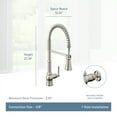 thumbnail image 5 of Moen S72103BL Paterson Single Handle Pull Down Kitchen Faucet in Matte Black, 5 of 5