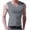 Gray-1, variant on Men's Solid Color Quick Dry Tank Top High Stretch V-Neck Sleeveless Top T-Shirt Fitness Sports Outdoor Stretch Tight Non-marking Vest Fitness Athletic Muscle Tee Black-2 XL