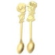 thumbnail image 1 of Cuchara colorida Parejas Cucharas Cubiertos Café Beber Herramientas Gadget de cocina Wmkox8yii FHAKJF398, 1 of 1