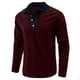 thumbnail image 3 of Blusa y camisa de manga larga con cuello vuelto para hombre, blusa informal de moda con cuello vuelto y manga larga, blusa transpirable, blusa para hombre, 3 of 6