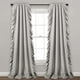 thumbnail image 1 of Juego de Paneles de cortina de ventana Lush Decor Reyna gris claro 54x95, 1 of 2