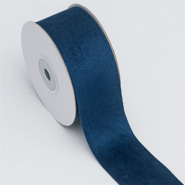 UsRHHA Velvet Flocking Ribbon, 1.6inch Width 5 Yards DIY Craft Decoration, Christmas Tree Gift Wrapping Trim