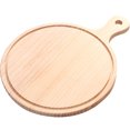 thumbnail image 4 of SHISUYAN Multi-function Steak Tray Kitchen Pizza Board Pizza Wood Paddle Wooden Pizza Peel Snack Serving Tray, 4 of 9