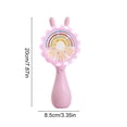 thumbnail image 4 of ICQOVD Desktop Fan Rabbit Shape Handheld Led Fan Usb Three Speed Adjustable Angle Hands-Free Portable Cooling, 4 of 6