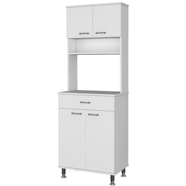 RST Brands Pignon MDF Armoire de Cuisine en Placage Blanc