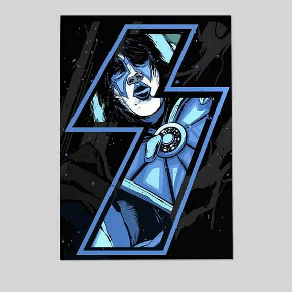 KISS band member Ace Frehley Poster, One Sheet Wall Size 24''x36''-Gategoo