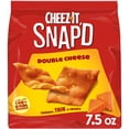 thumbnail image 2 of 3 Pack of Cheez‑It Snap’d Double Cheese Cracker Chips – 7.5 oz Thin & Crispy Snack, With Olive Green Bowl By ValueNest, 2 of 6