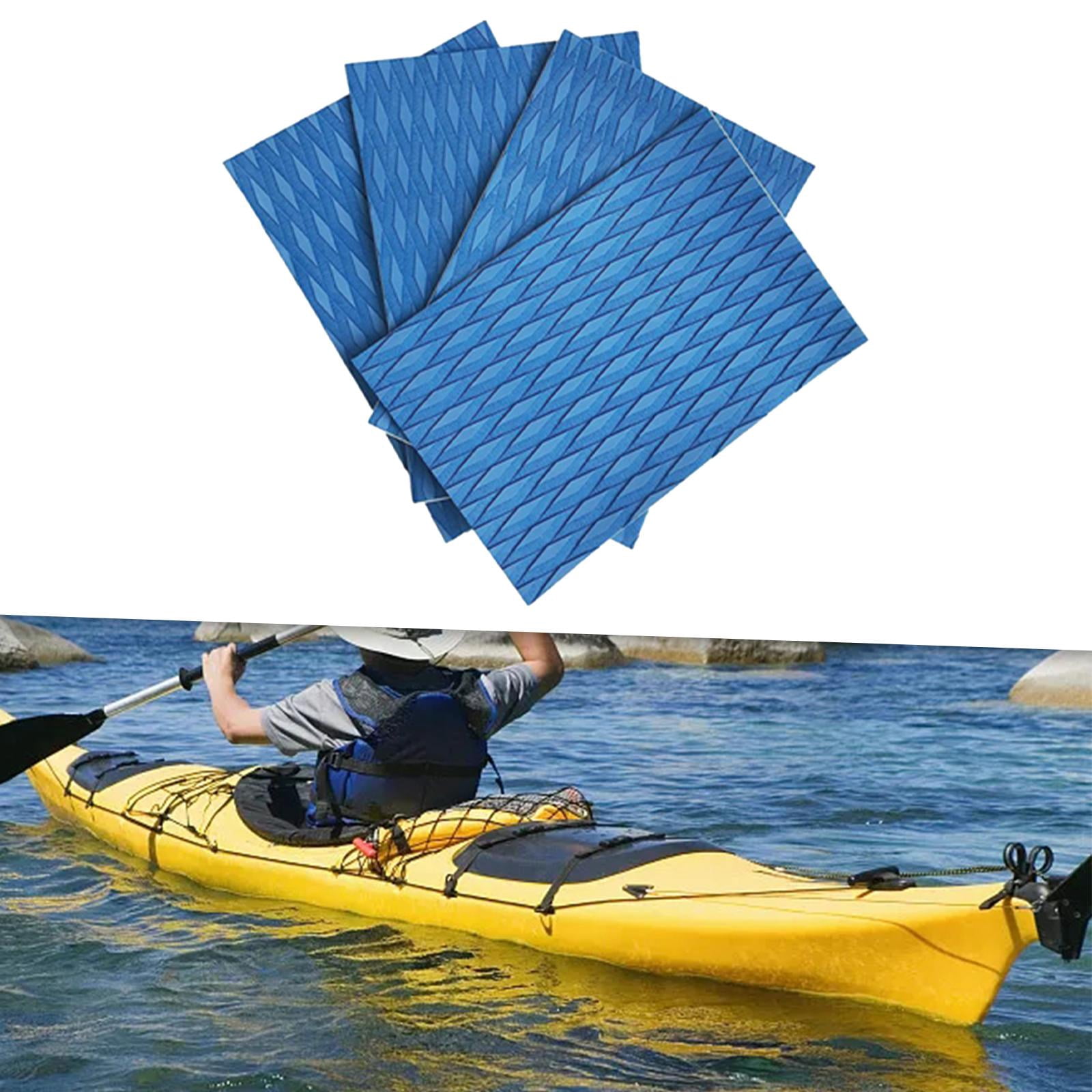Non Slip Surfboard Traction Pad EVA Foam Deck Grip Mats DIY Trimmable Sheet for Skimboard Skateboard Boat Kayak Golf Cart Fish Board Wakesurf Board Blue