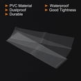thumbnail image 4 of Uxcell 4.13''x 1.18'' Perforated Heat Shrink Wrap Bands Clear 400Pcs, 4 of 5