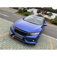 thumbnail image 3 of Civic Front Bumper Lip Carbon Fiber Look Front Bumper Diffuser Body Kit For Honda Civic SI Hatchback 2016-2021 Car Accessories, 3 of 7