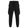 thumbnail image 5 of Zpanxa Mens Jogger Pants Nylon Tactical Cargo Jogger Pants with Drawstring Waist and Multi Pockets, 5 of 8