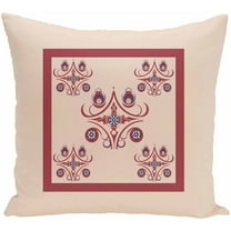 Simply Daisy 16" x 16" Hanky Print Geometric Print Pillow