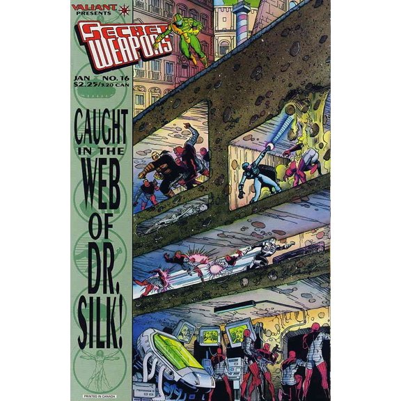 Secret Weapons #16 VF ; Valiant Comic Book