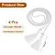 thumbnail image 2 of Uxcell 4 Pcs Cordones de Graduación, Cordones de Honor de Borlas de Graduación, Cordón de Honor de Graduación con Borla, Cordones Trenzados para la Costura de Toga de Licenciatura, Blanco, 2 of 7