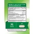 thumbnail image 2 of Glucosamine Chondroitin MSM Complex | 90 Caplets  | Double Strength Supplement | Non-GMO, Gluten Free | by Nature's Truth, 2 of 7