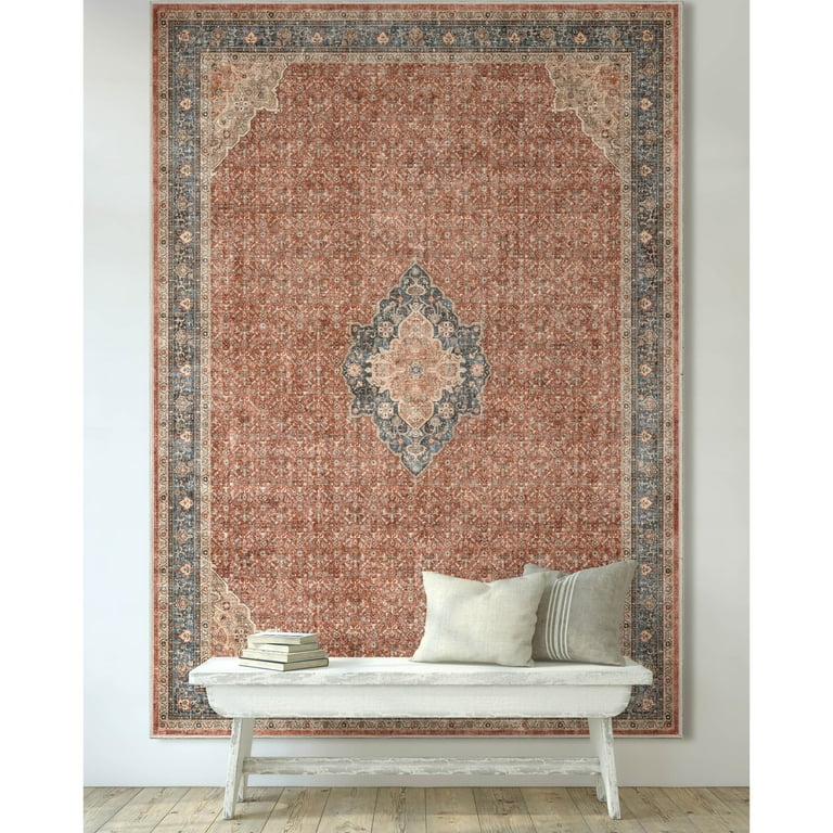 Free Shipping! Well Woven Asha Lilith Vintage Persian Tribal Red