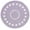 Purple/Ivory, variant on SAFAVIEH Kids Swirling Squares Area Rug, Purple/Ivory, 3' x 3' Round