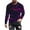 Purple, variant on Honeeladyy Men's 3D Print T Shirts Funny Graphics Pattern Crewneck Long Sleeve Tees Athletics Workout Top #Ni-Blue-XXL