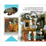 Guinea - 2023 Spanish Artist Pablo Picasso - Stamp Souvenir Sheet - GU230135b