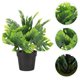 thumbnail image 1 of NUOLUX Planta Artificial Monstera En Maceta Para Interior Con Material Plástico Verde, 1 of 6
