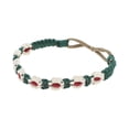 thumbnail image 4 of Unique Bargains Hand-woven Stretch Headbands 1 Pc Blackish Green White, 4 of 5