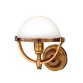 thumbnail image 2 of Hudson Valley Lighting 3301 Stratford 1 Light 11" Tall Wall Sconce - Brass, 2 of 2