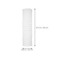 thumbnail image 2 of COMPUKAS 3Pcs White Paper Floor Lamp Shades with European Design for Room Use, 2 of 8