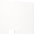 thumbnail image 4 of WWS-W42468K-PW-CP Soft Modern 2-Gang Concealed Mount Light Switch/Toggle Wall Plate, Pure White (3-Pack), 4 of 4
