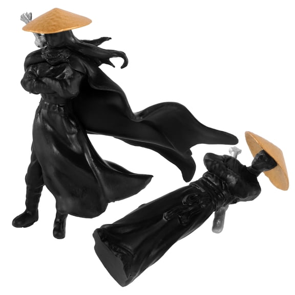 Amosfun 2Pcs Car Interior Dashboard Decor Black Creative Accessories for Stylish Vehicle Interior