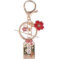 thumbnail image 1 of Metal Keychain Charm Japanese Style Handbag Pendant Backpack Keychains For Chinese Ox New Year Party Favors, 1 of 5