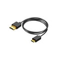 thumbnail image 3 of Ultra Slim Mini HDMI Type A to HDMI Type C Cable, Flexible High Speed 4K 60Hz Video Cord for HD Quality, 3 of 11