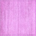 thumbnail image 1 of Ahgly Company Indoor Square Solid Purple Modern Area Rugs, 8' Square, 1 of 4
