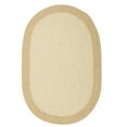 thumbnail image 2 of 10' Tortilla Brown and Beige Reversible Round Area Throw Rug, 2 of 2