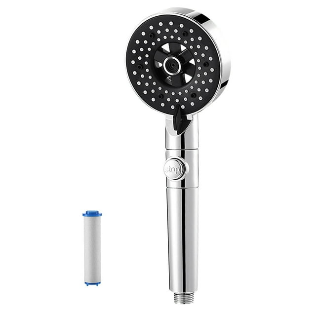 Rain Shower Head, Rain Shower Head, Pressurized Shower Head Shower Bar Bath Faucet Water Heater Set Rain Out Water Volume Showerhead, Shower Head with Filters, Shower Head Filter, Shower Head Filters