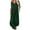 Green Dress for Women, variant on Women's Maxi Cotton Dress with Pocket Summer Sale Solid Fit Boho Beach Short Sleeve V Neck Sundress for Girls Button Leisure Comfy Holiday Vintage Blue XL