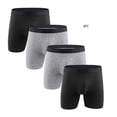 thumbnail image 7 of SGFCWSX Men's Loose-Fit Long-Leg Boxer Shorts** Multicolor L, 7 of 7