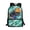 Skull Motorcycle, variant on Uourmeti Ladybug Face Print Polyester Bookbag for Women, 17 Inch Durable Smooth Zipper Backpack for Travel School