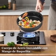 thumbnail image 2 of Batería de Cocina NOVRY Negro Antiadherente de 44 Piezas para Inducción, 2 of 8