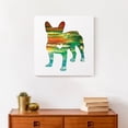 thumbnail image 4 of Creative Products Paint Silhouette Frenchie 16 x 16 Canvas Wall Art, 4 of 5