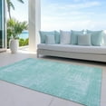 thumbnail image 6 of Addison Rugs Chantille Indoor/Outdoor Transitional Modern Turquoise Washable Rectangle Rug, 9' x 12', 6 of 6