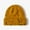Yellow, variant on Top Level Beanie Men Women - Unisex Simple Fashion Cuffed Plain Knit Hat Cap