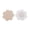 Nude, variant on 10 Pairs Flower Satin Self Adhesive Breast Petal Pasties Cover Bra Pad Sticker - Nude, 7.5cm