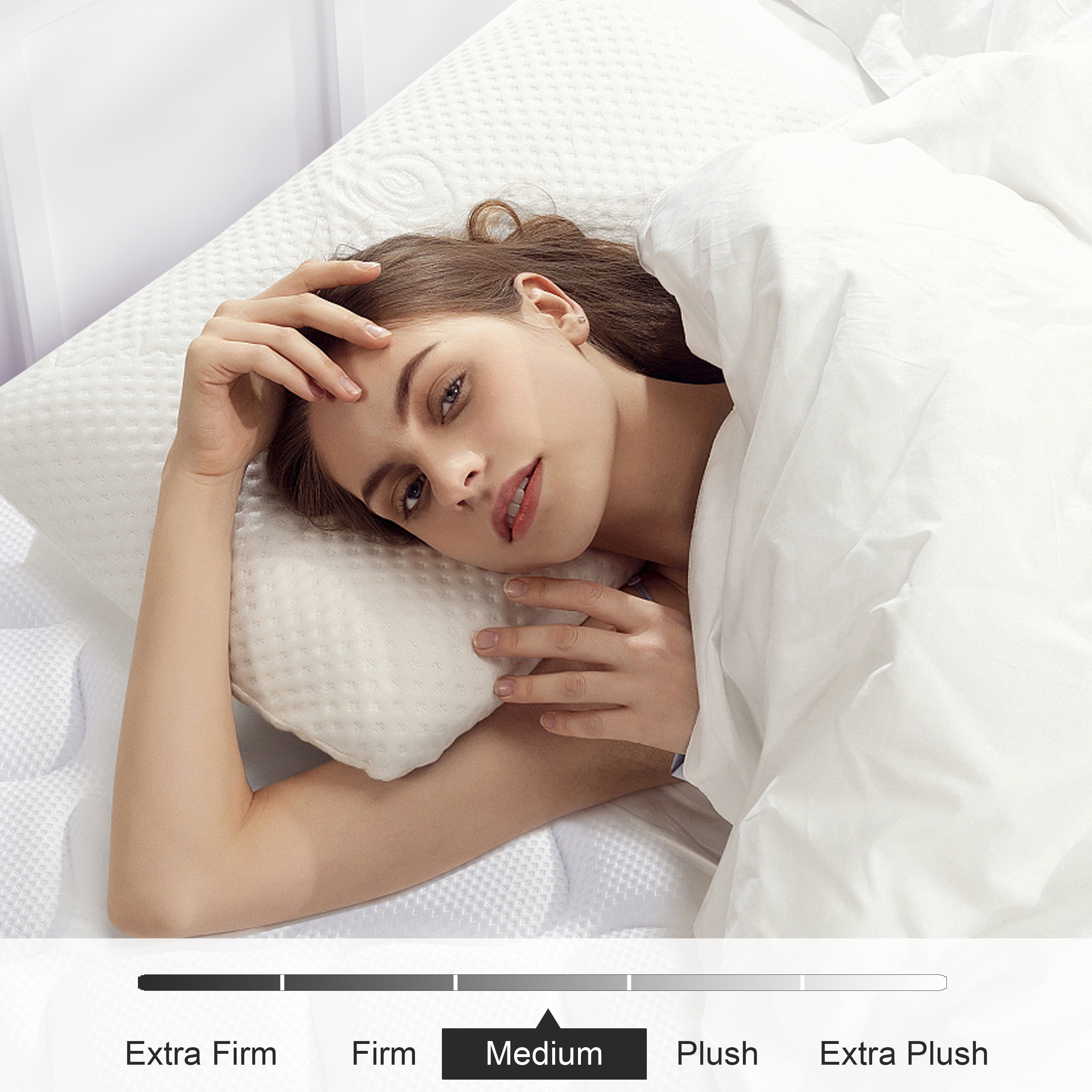 Full Size Mattress, 10 Inch Memory Foam Hybrid Mattress Full Size in a Box, Back Pressure & Pain Relief, Medium Firm Mattresses, Motion Isolation,CertiPUR-US