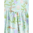 thumbnail image 2 of The Children's Place Toddler Girls Short Sleeve Easter Print V-Waist Dress, Sizes 12M-5T, 2 of 3