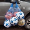 thumbnail image 4 of RV Red de 100 cm para pelotas, baloncesto de fútbol, ​​red de 10 pelotas, cesta porta juegos de 2 colores, red lavable de doble color, 4 of 5