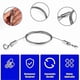 thumbnail image 3 of Heavy Duty Stainless Steel Wire Ropes with Hooks for Picture and Mirror Hanging, 8 Pieces Adjustable Hanging Kit, 3 of 5