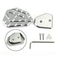 thumbnail image 4 of Extension Brake Foot Pedal Enlarger Pad Aluminium Titanium For Bmw G310 Gs R 21, 4 of 5