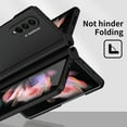 thumbnail image 6 of Samsung Galaxy Z Fold 3 Case with S-Pen Holder, Dteck Full Body Shockproof with Screen Protector Cover for Samsung Galaxy Z Fold 3 5G 2021, Black, 6 of 7