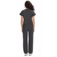 thumbnail image 2 of Set de limpieza COZYFIT, uniforme médico para mujer, color gris oscuro, talla L, 2 of 8